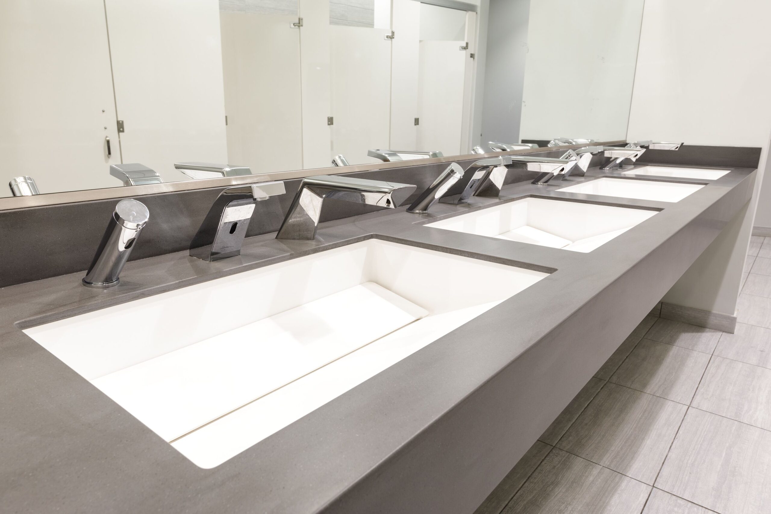 Elevating Luxury Commercial Restrooms: Exploring Surface Options